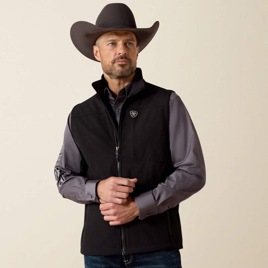 Ariat Mens Logo 2.0 Softshell Vest - Black