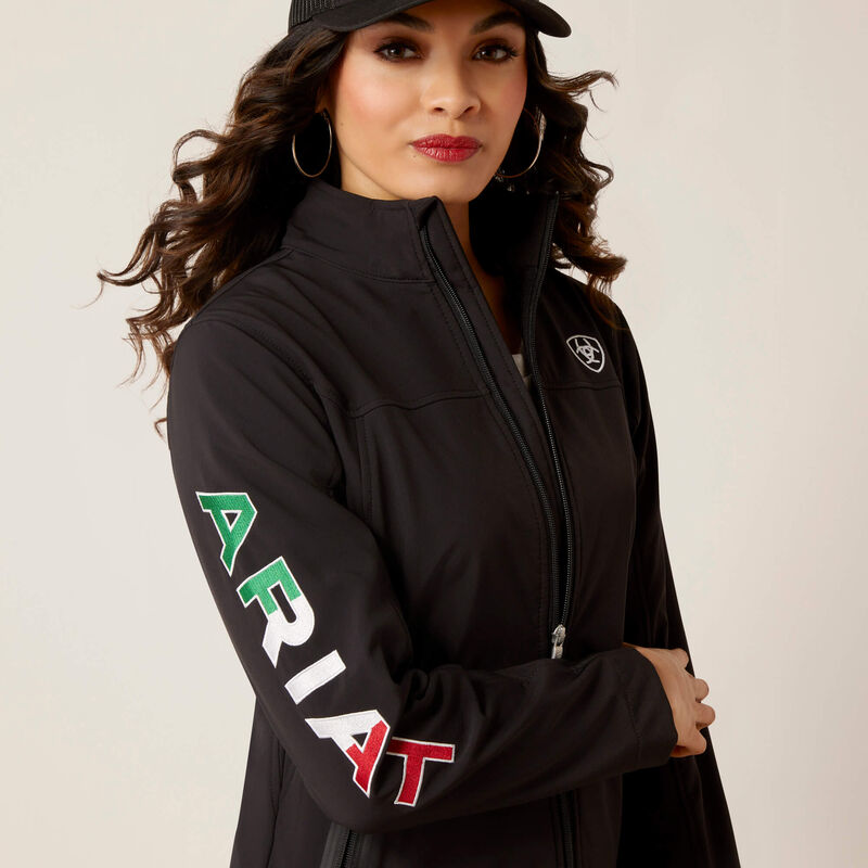 Ariat Womens Classic Team Softshell Mexico Jacket