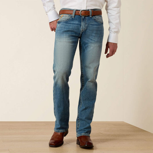 Ariat Mens M7 Rocker Stretch Stirling Stackable Straight Leg Jean - Shasta