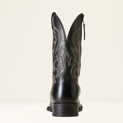 Ariat Mens Slim Zip Ultra Western Boot - Black Deertan 10046852