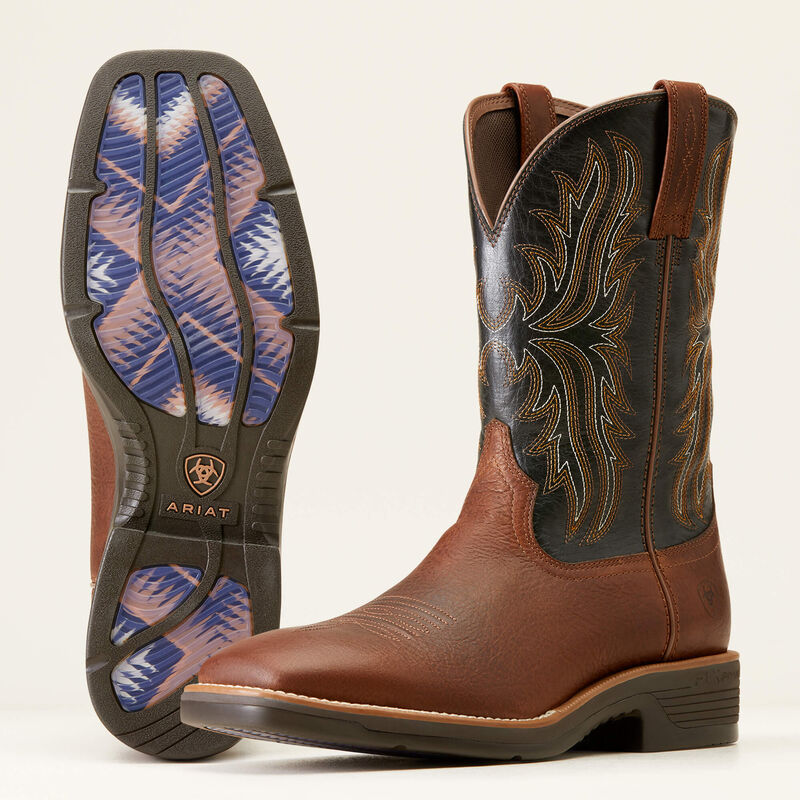 Ariat Mens Ridgeback Cowboy Boot - Deepest Clay 10046983