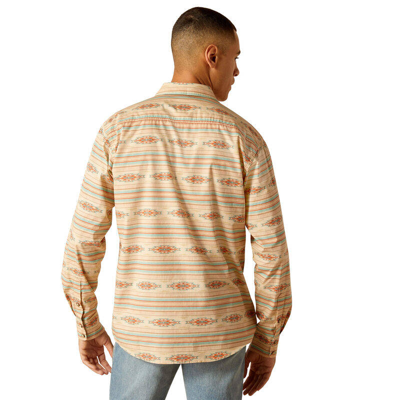 Ariat Mens Hezekiah Retro Fit Shirt - Cocoon