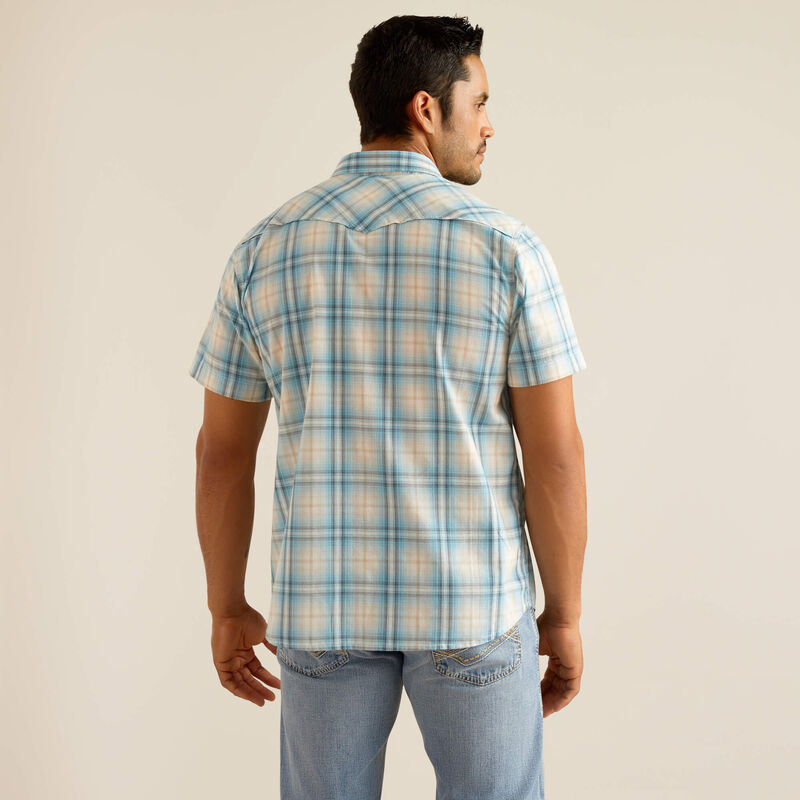 Ariat Mens Harold Retro Fit Shirt - Egret