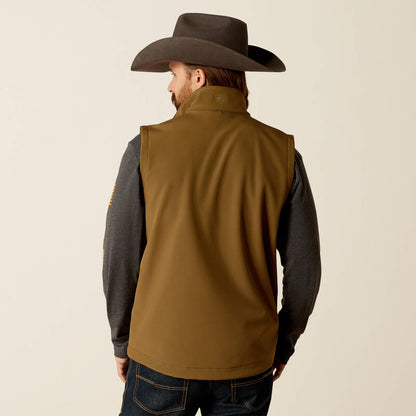 Ariat Mens Logan Softshell Vest - Beech