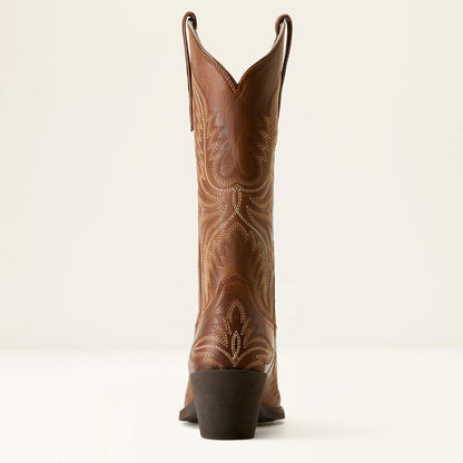 Ariat Womens  Round Up Collins D Toe Western Boot - Rafter Tan 10053788