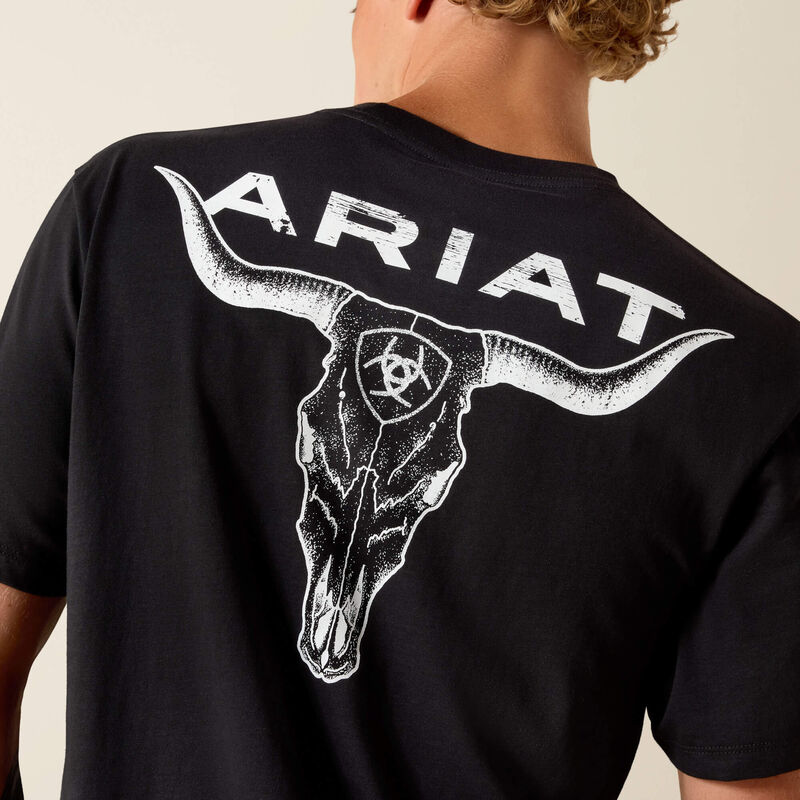 Ariat Mens Stipple Steer Classic Fit T-Shirt