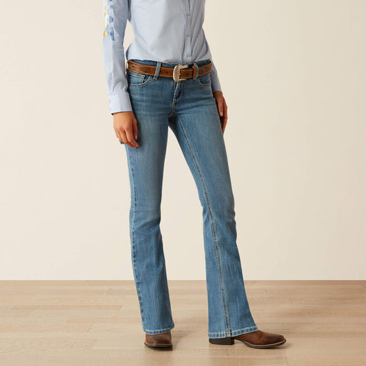 Ariat Womens Perfect Rise Naz Boot Cut Jeans - Crete