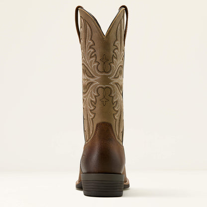 Ariat Mens Hustler Cowboy Boot - Earth|Brown Bomber