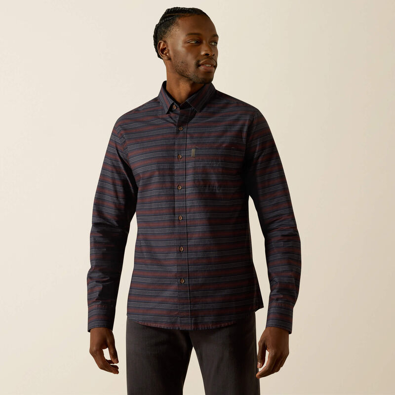 Ariat Mens Manny Modern Fit Shirt - Grey