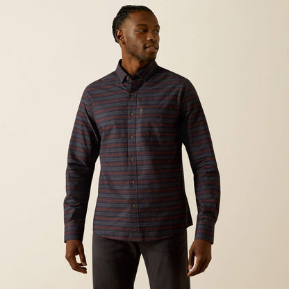 Ariat Mens Manny Modern Fit Shirt - Grey