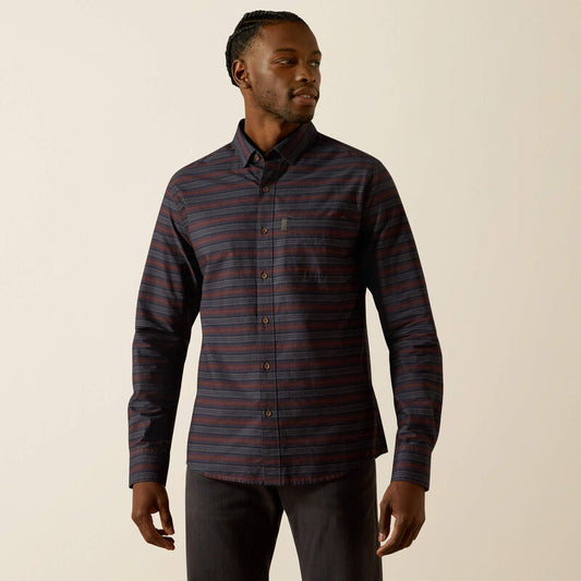 Ariat Mens Manny Modern Fit Shirt - Grey