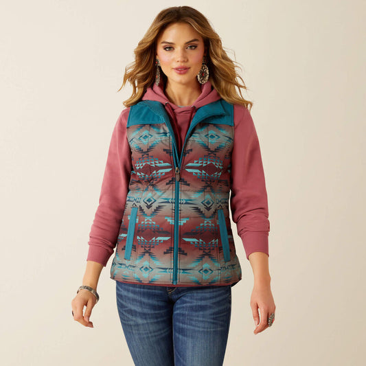 Ariat Womens  Crius Insulated Vest - Dragonfly