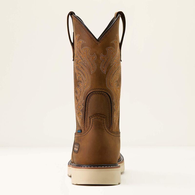 Ariat Mens Activator Argo Waterproof Round Toe Work Boot