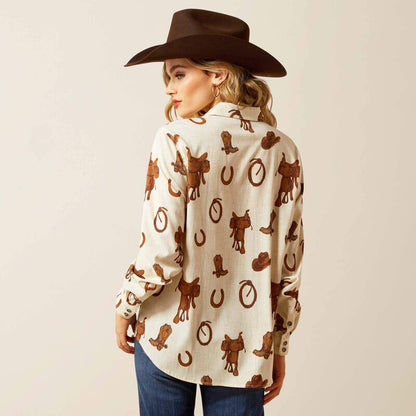Ariat Womens Homestyle Shirt - Rodeo Spur Sprint