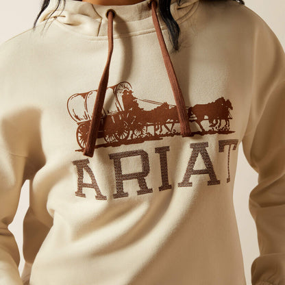 Ariat Womens Essential Hoodie - Oyster Grey