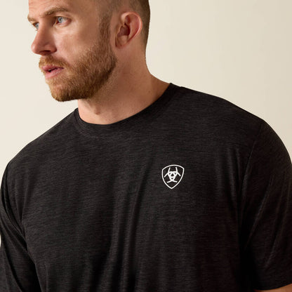 Ariat Mens Digi Shield T-Shirt - Grey Heather