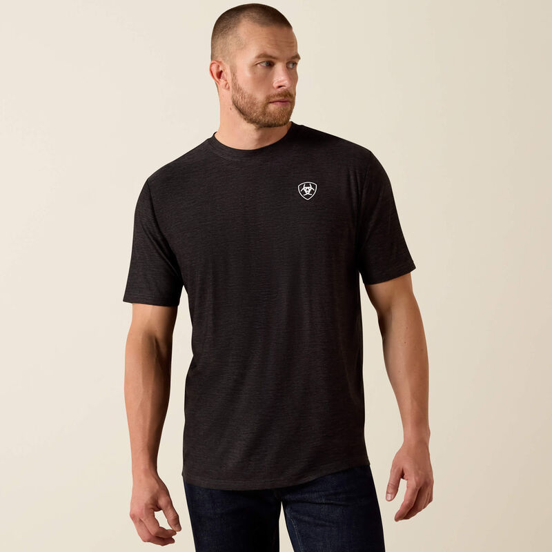 Ariat Mens Digi Shield T-Shirt - Grey Heather