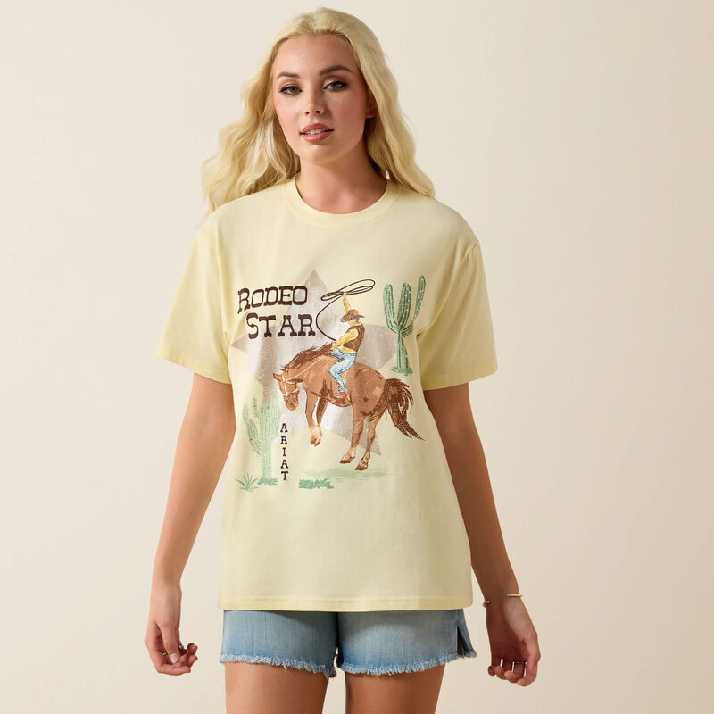 Ariat Womens Rodeo Star Boyfriend T-Shirt