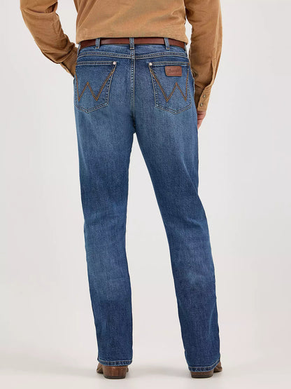 Wrangler Mens Retro Slim Bootcut Jean - Moore