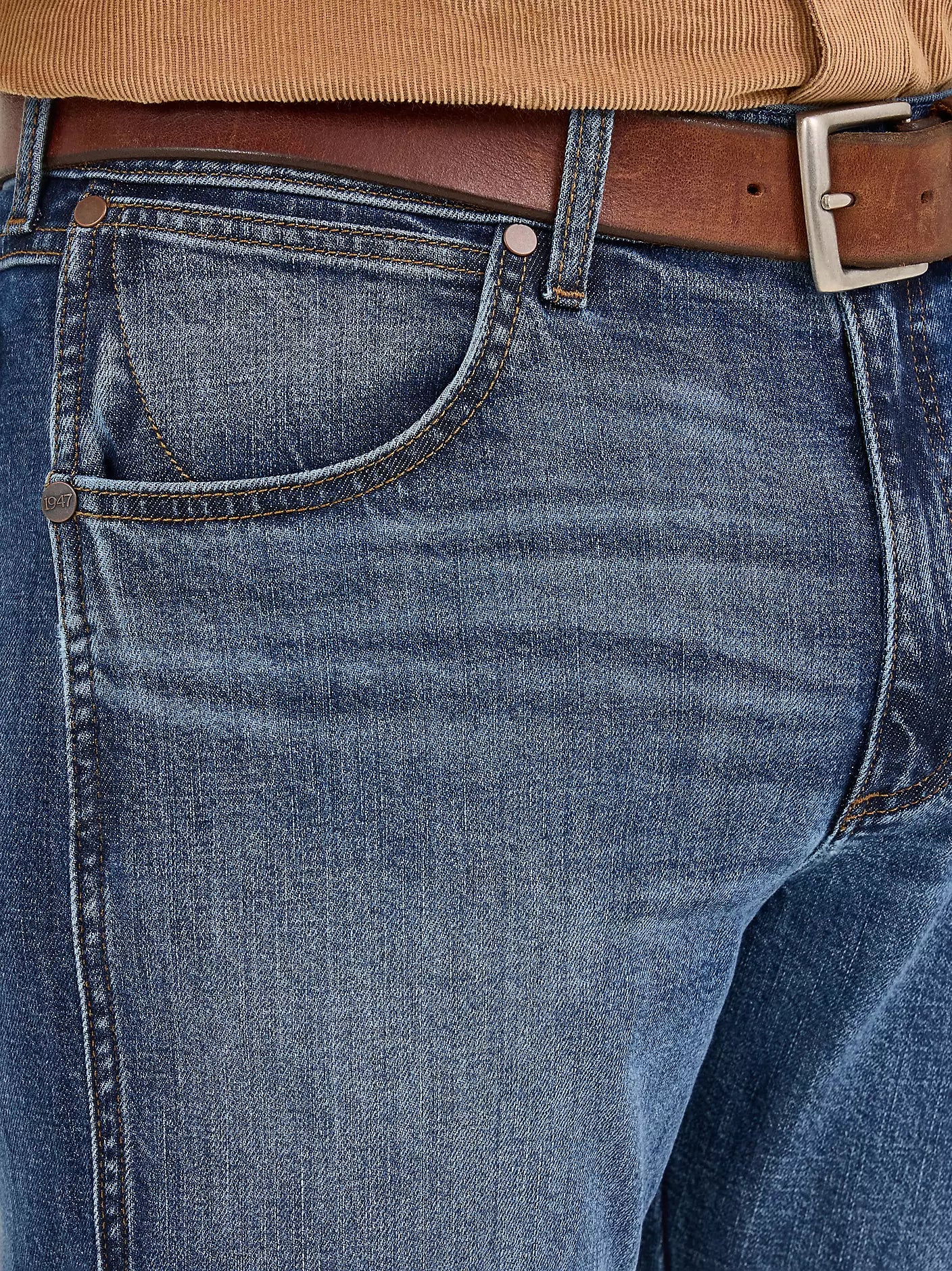 Wrangler Mens Retro Slim Bootcut Jean - Moore