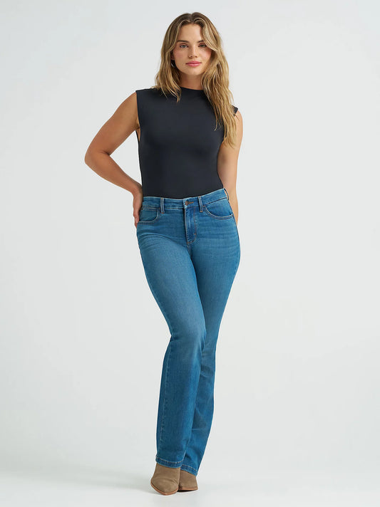Wrangler Womens Bespoke High Rise Bootcut Jean - Regina