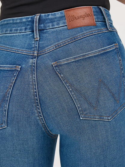 Wrangler Womens Bespoke High Rise Bootcut Jean - Regina