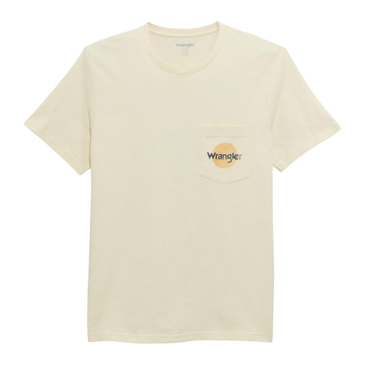 Wrangler Tougher than Nails Bull Rider TShirt - Antique White