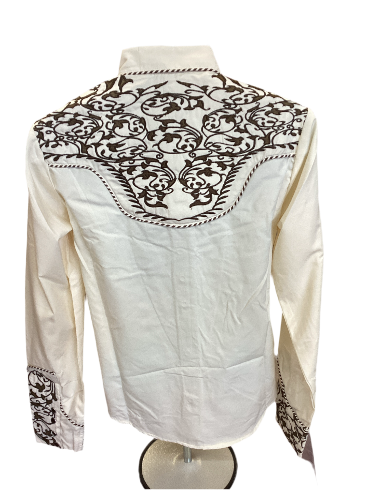 SEÑOR DE LOS CIELOS 4038 Women Camisa Beige Bordado