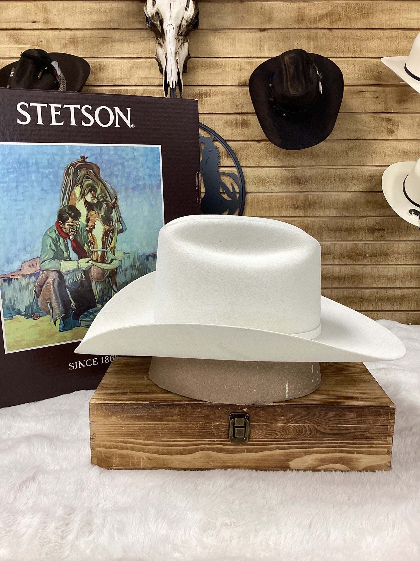 Stetson 6x Palacio II Felt Hat - White