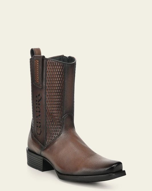 Cuadra Mens Italiano Urbano Deer Boot - Honey CC298