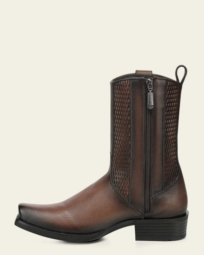 Cuadra Mens Italiano Urbano Deer Boot - Honey CC298