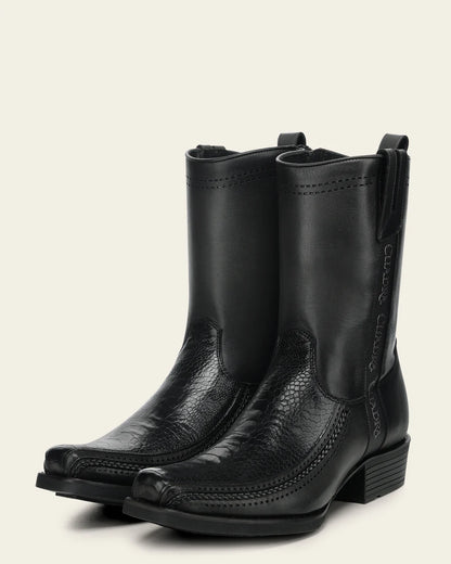 Cuadra Mens Ostrich Leg Dubai Style Boot CC299
