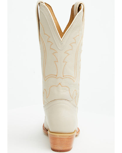 Tony Lama Womens Val Derby 12' Boot - Cream
