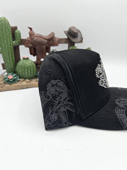 Lamasini Angel Noir Gorra Hat