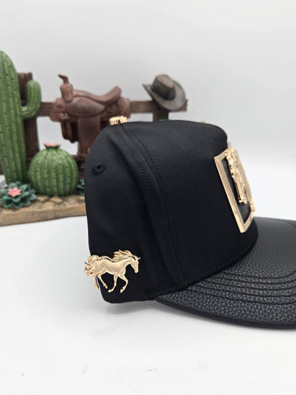 Lamasini Caballo Dorado Gorra Hat