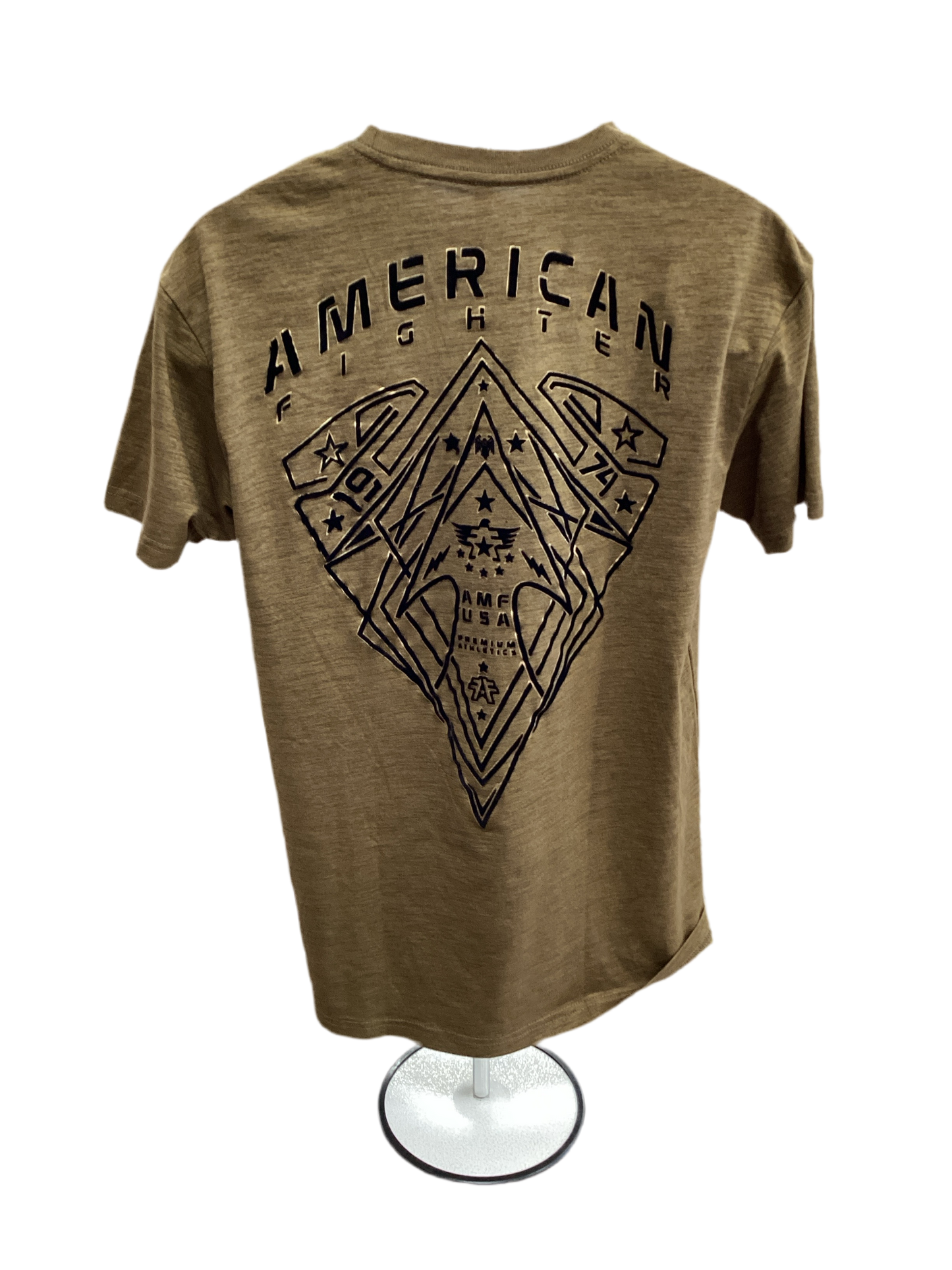 American Fighter Men Camiseta Cranston Lead Grey