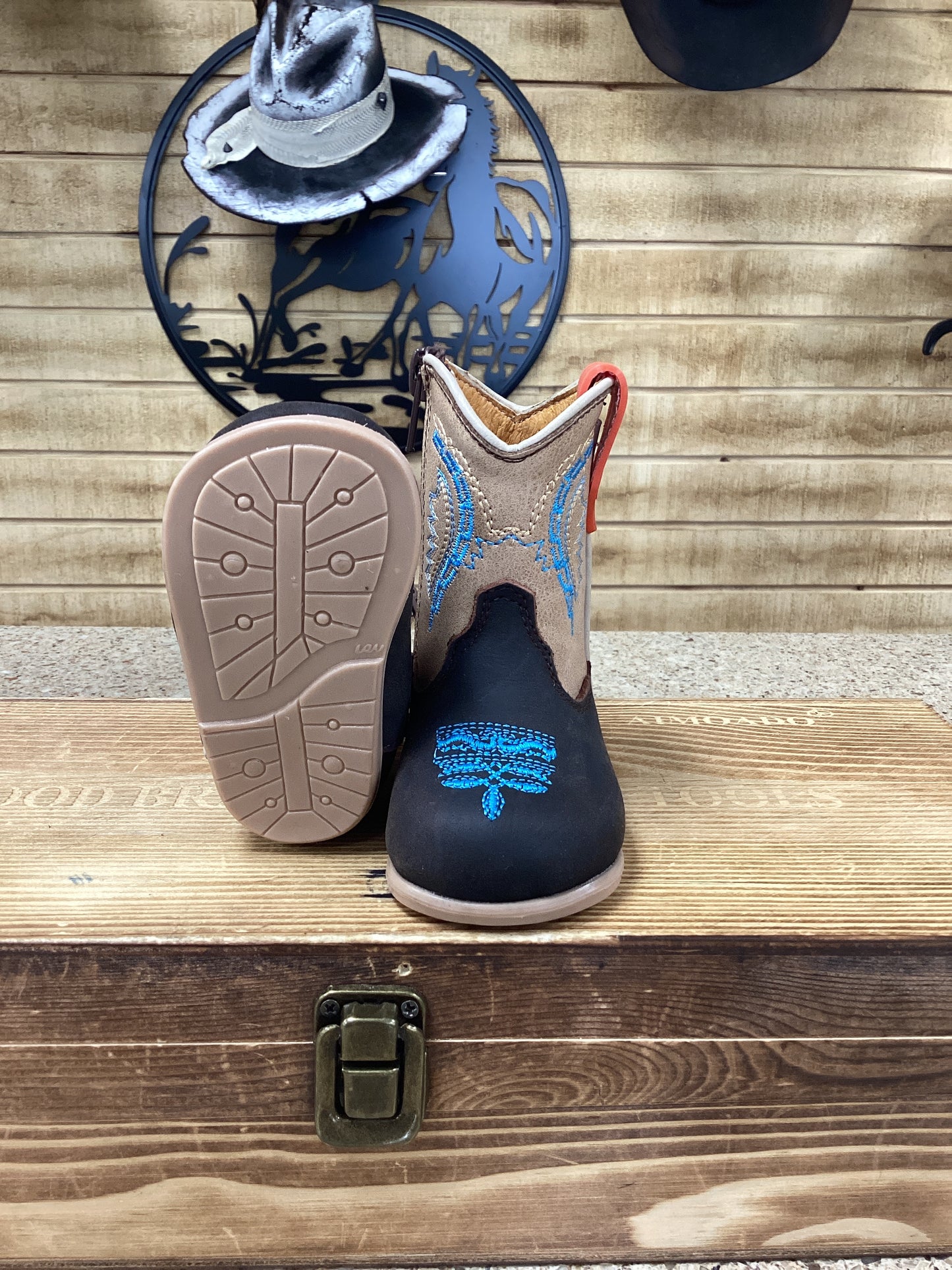 Hooch Baby Cowboy Boots - Blue