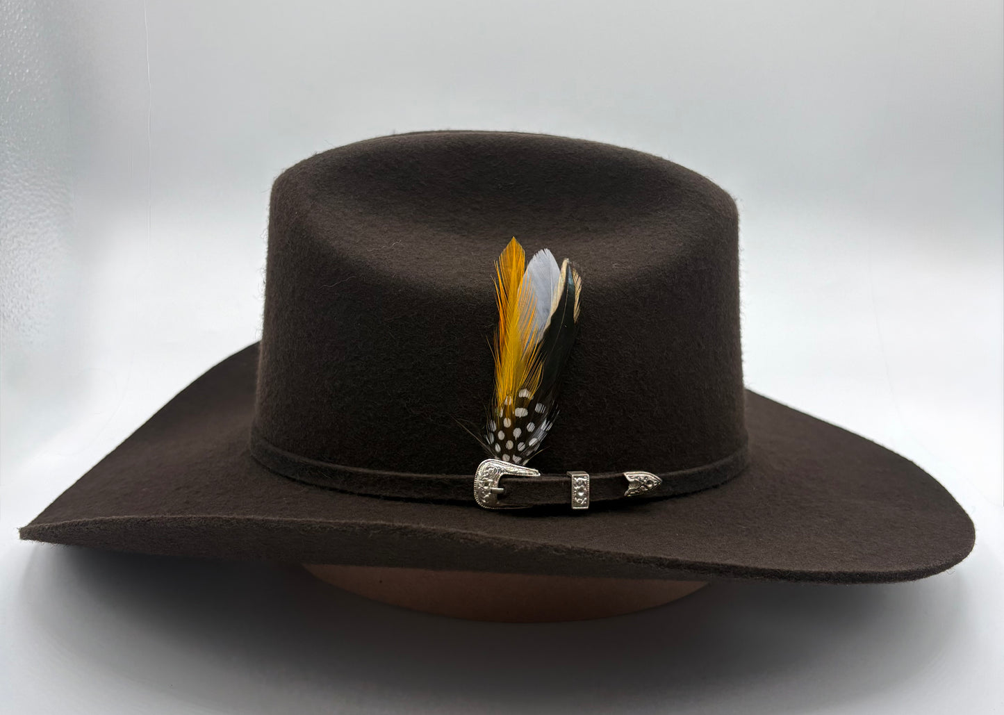 Austin Hats Sinaloa Texana Wool Felt Hat - Dark Chocolate