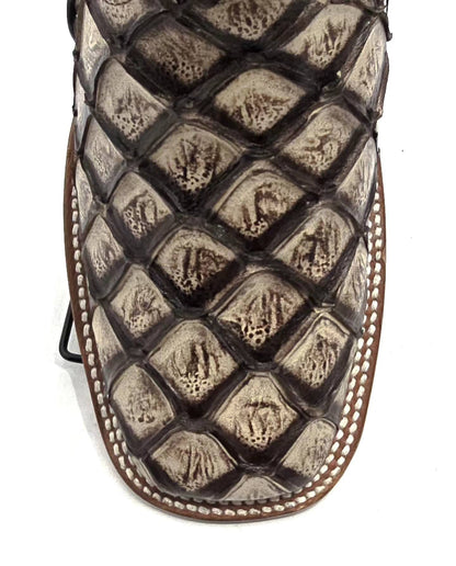 Denver Mens Boot Western Safari - Natural