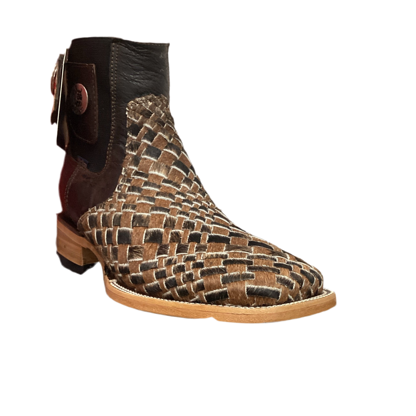 ROCKEM Men Botin Arizona Pelo Café