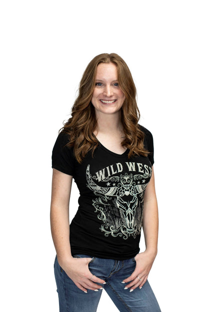 Liberty Wear Womens Wild West Steer