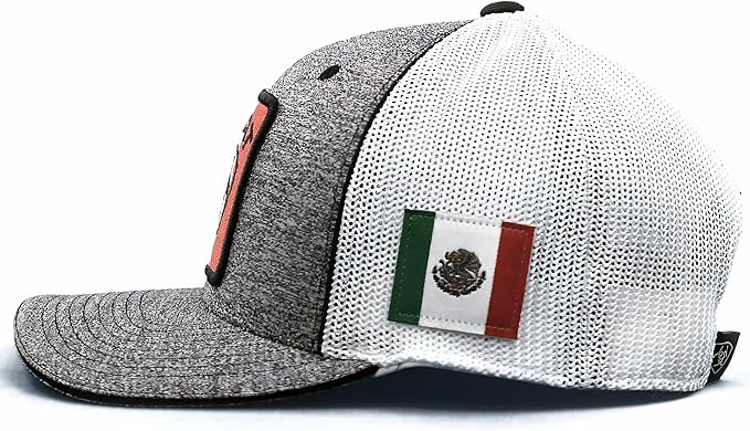 Ariat Flexfit Mexico Logo Patch Trucker Hat Gorra