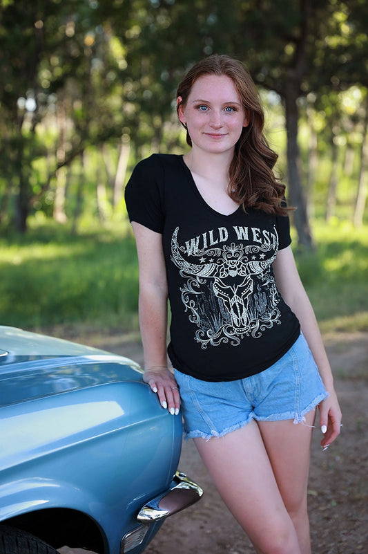 Liberty Wear Womens Wild West Steer