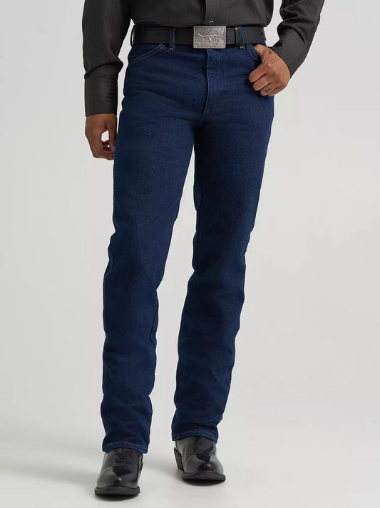 Wrangler Mens Silver Edition Jean -Dark Denim