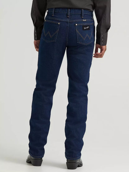 Wrangler Mens Silver Edition Jean -Dark Denim
