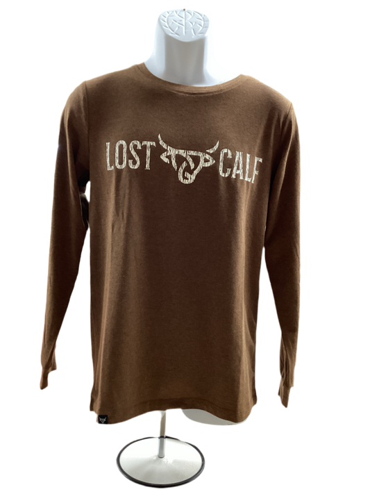 LOST CALF Men Camiseta Cafe