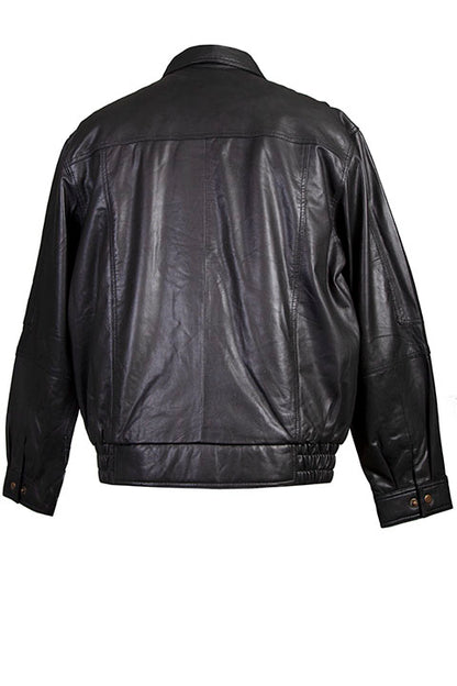 Scully Mens Black Leather Wear Jacket