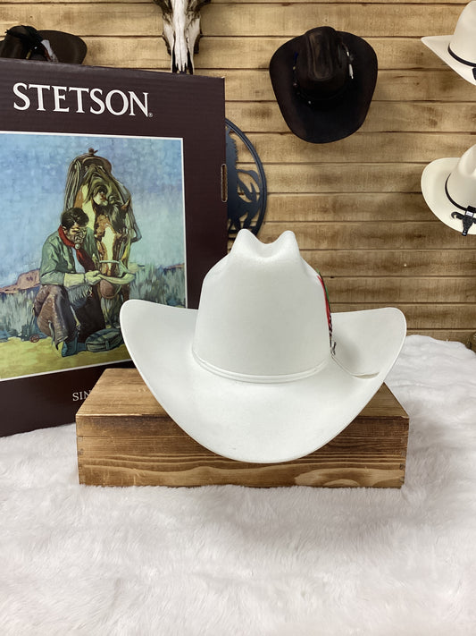 Stetson 6X Rancher Felt Hat - White