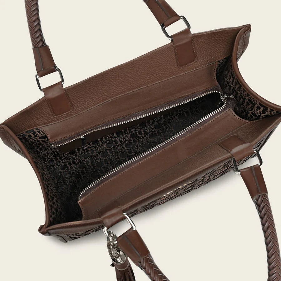 Cuadra Womens Brown Laser Bag