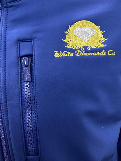 White Diamond Mens Jacket (Royal Blue)